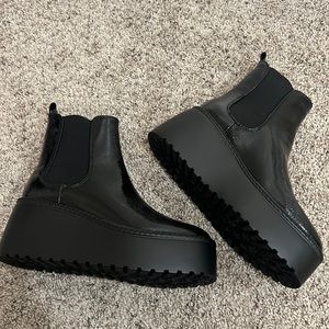 Nine West Platform Booties BNWOT
